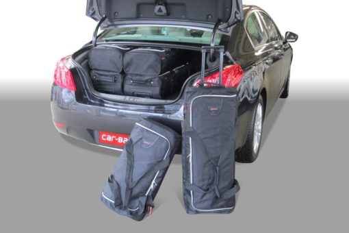 Pack de 6 sacs de voyage sur-mesure pour Peugeot 508 I (de 2012 à 2018) - Gamme Classique