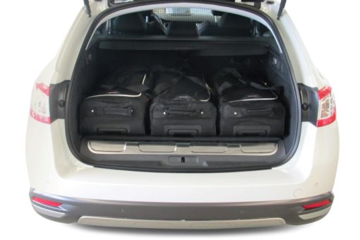 Pack de 6 sacs de voyage sur-mesure pour Peugeot 508 I SW (de 2012 à 2019) - Gamme Classique