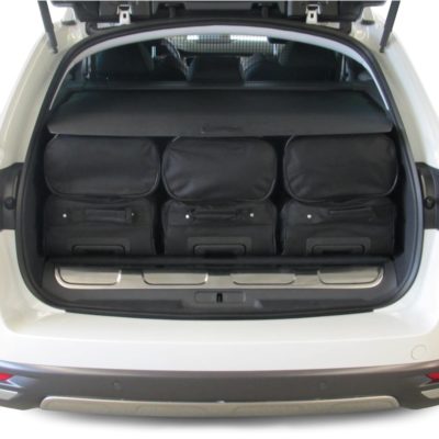 Pack de 6 sacs de voyage sur-mesure pour Peugeot 508 I SW (de 2012 à 2019) - Gamme Classique