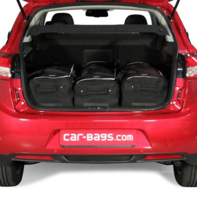 Pack de 6 sacs de voyage sur-mesure pour Peugeot 4008 (de 2012 à 2017) - Gamme Classique