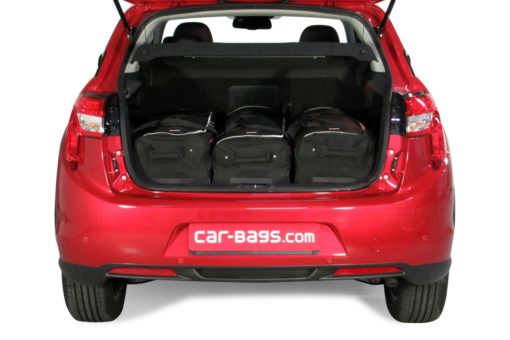 Pack de 6 sacs de voyage sur-mesure pour Peugeot 4008 (de 2012 à 2017) - Gamme Classique