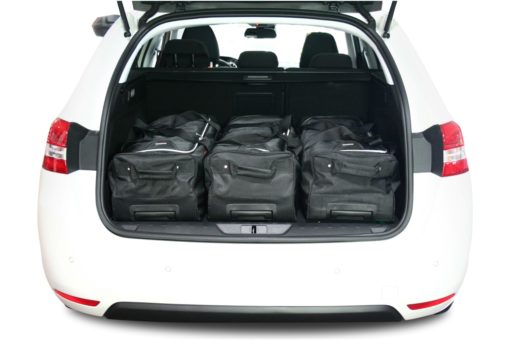 Pack de 6 sacs de voyage sur-mesure pour Peugeot 308 II SW (de 2014 à 2021) - Gamme Classique