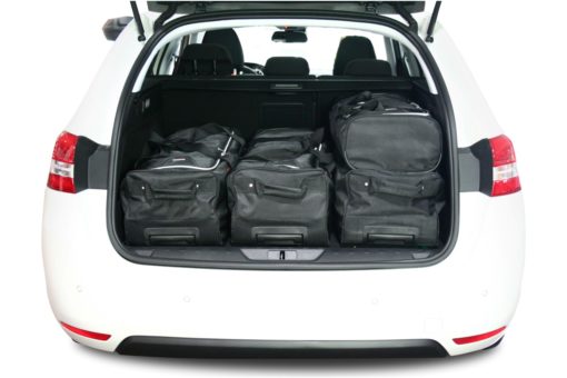 Pack de 6 sacs de voyage sur-mesure pour Peugeot 308 II SW (de 2014 à 2021) - Gamme Classique