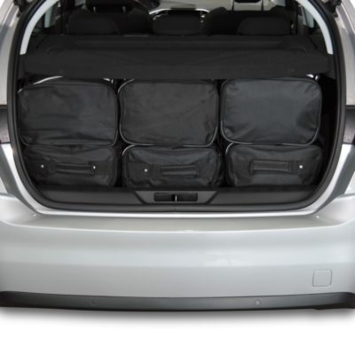 Pack de 6 sacs de voyage sur-mesure pour Peugeot 308 II (de 2013 à 2021) - Gamme Classique