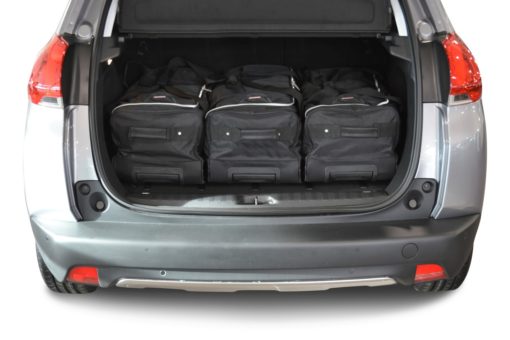 Pack de 6 sacs de voyage sur-mesure pour Peugeot 2008 I (de 2013 à 2019) - Gamme Classique