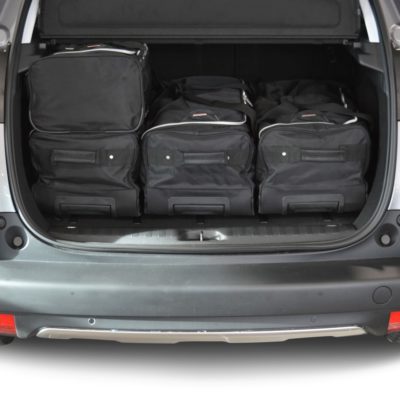 Pack de 6 sacs de voyage sur-mesure pour Peugeot 2008 I (de 2013 à 2019) - Gamme Classique