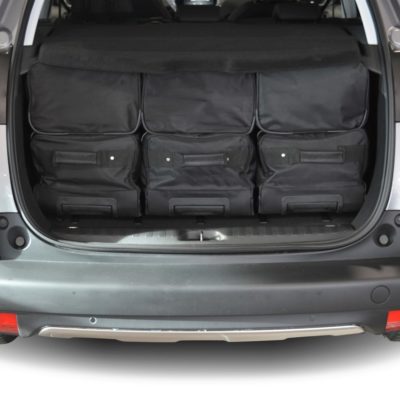 Pack de 6 sacs de voyage sur-mesure pour Peugeot 2008 I (de 2013 à 2019) - Gamme Classique