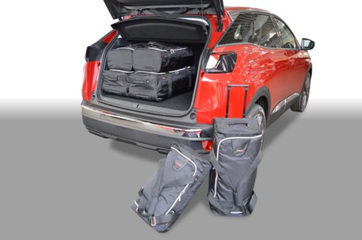 Pack de 6 sacs de voyage sur-mesure pour Peugeot 3008 II (depuis 2016) - Gamme Classique