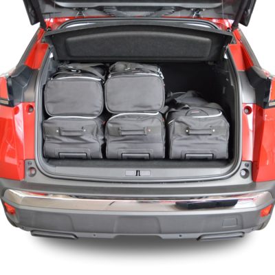 Pack de 6 sacs de voyage sur-mesure pour Peugeot 3008 II (depuis 2016) - Gamme Classique