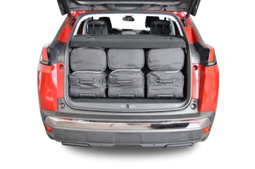 Pack de 6 sacs de voyage sur-mesure pour Peugeot 3008 II (depuis 2016) - Gamme Classique