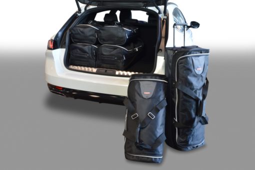 Pack de 6 sacs de voyage sur-mesure pour Peugeot 508 II SW (depuis 2019) - Gamme Classique