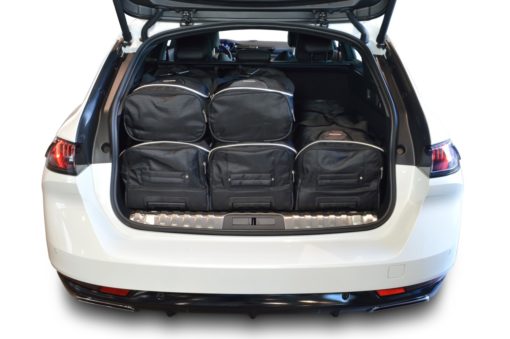 Pack de 6 sacs de voyage sur-mesure pour Peugeot 508 II SW (depuis 2019) - Gamme Classique