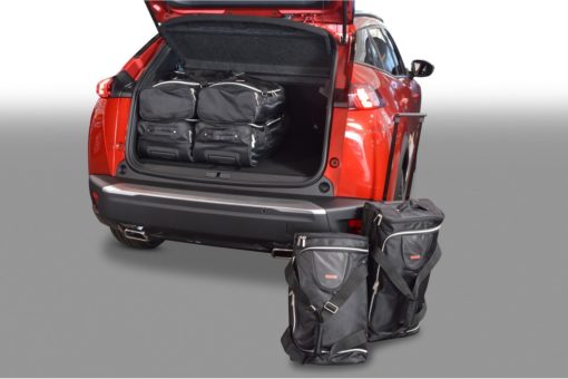 Pack de 6 sacs de voyage sur-mesure pour Peugeot 2008 II (depuis 2019) - Gamme Classique