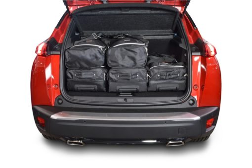 Pack de 6 sacs de voyage sur-mesure pour Peugeot 2008 II (depuis 2019) - Gamme Classique