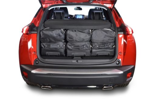 Pack de 6 sacs de voyage sur-mesure pour Peugeot 2008 II (depuis 2019) - Gamme Classique