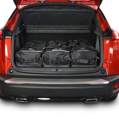 Pack de 6 sacs de voyage sur-mesure pour Peugeot 2008 II (depuis 2019) - Gamme Classique