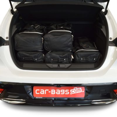 Pack de 6 sacs de voyage sur-mesure pour Peugeot 308 III (depuis 2021) - Gamme Classique