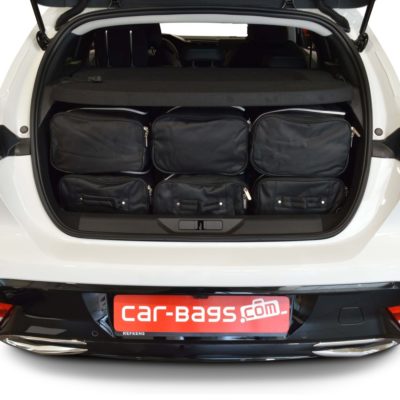 Pack de 6 sacs de voyage sur-mesure pour Peugeot 308 III (depuis 2021) - Gamme Classique