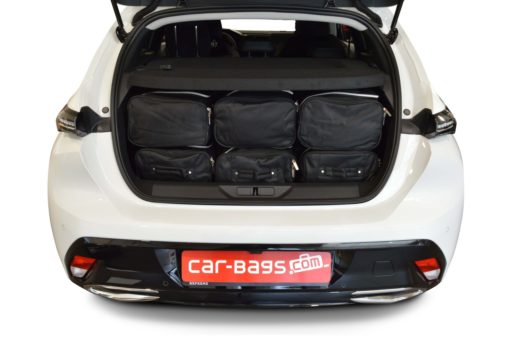 Pack de 6 sacs de voyage sur-mesure pour Peugeot 308 III (depuis 2021) - Gamme Classique