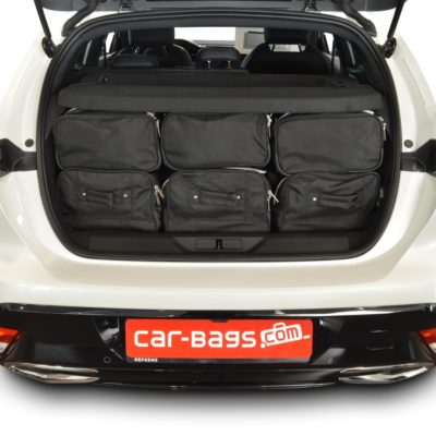 Pack de 6 sacs de voyage sur-mesure pour Peugeot 308 III (depuis 2021) - Gamme Classique