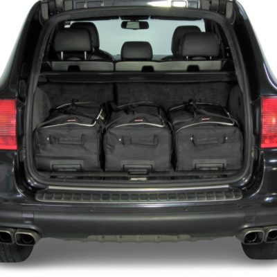 Pack de 6 sacs de voyage sur-mesure pour Porsche Cayenne I (9PA) (de 2002 à 2010) - Gamme Classique