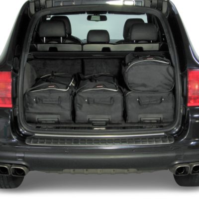 Pack de 6 sacs de voyage sur-mesure pour Porsche Cayenne I (9PA) (de 2002 à 2010) - Gamme Classique