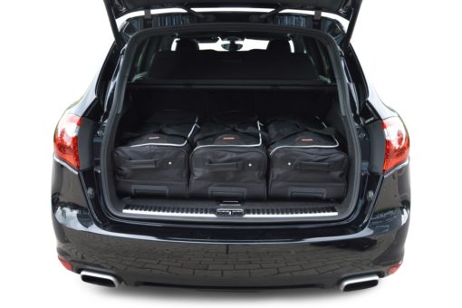 Pack de 6 sacs de voyage sur-mesure pour Porsche Cayenne II (92A) (de 2010 à 2017) - Gamme Classique