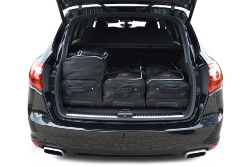 Pack de 6 sacs de voyage sur-mesure pour Porsche Cayenne II (92A) (de 2010 à 2017) - Gamme Classique