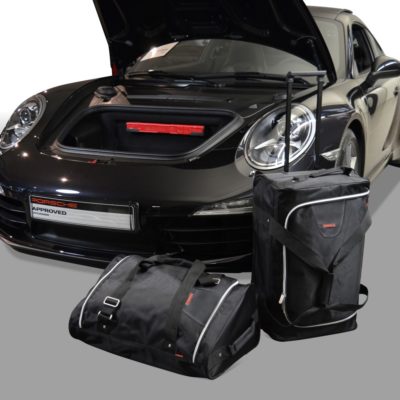 Pack de 2 sacs de voyage sur-mesure pour Porsche 911 (991) (de 2011 à 2019) - Gamme Classique