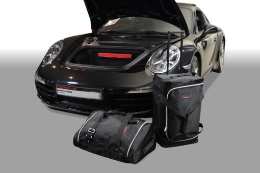 Pack de 2 sacs de voyage sur-mesure pour Porsche 911 (991) (de 2011 à 2019) - Gamme Classique