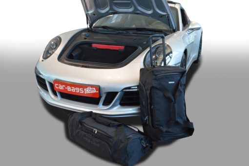 Pack de 2 sacs de voyage sur-mesure pour Porsche 911 (991) (de 2011 à 2019) - Gamme Pro.Line