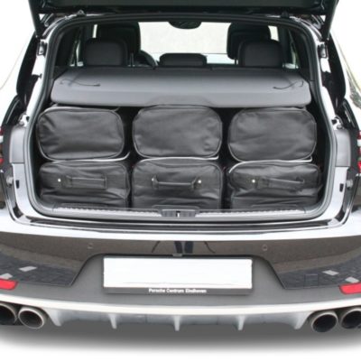 Pack de 6 sacs de voyage sur-mesure pour Porsche Macan (95B) (depuis 2014) - Gamme Classique