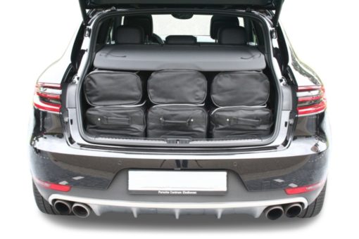 Pack de 6 sacs de voyage sur-mesure pour Porsche Macan (95B) (depuis 2014) - Gamme Classique