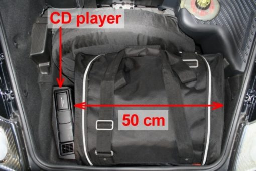 Pack de 2 sacs de voyage sur-mesure pour Porsche 911 (997) (de 2004 à 2012) - Gamme Classique