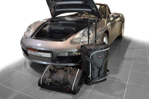 Pack de 2 sacs de voyage sur-mesure pour Porsche Boxster (987) (de 2004 à 2012) - Gamme Classique