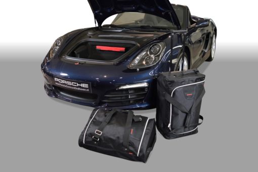 Pack de 2 sacs de voyage sur-mesure pour Porsche Boxster (981) (de 2012 à 2016) - Gamme Classique