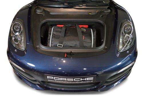 Pack de 2 sacs de voyage sur-mesure pour Porsche Boxster (981) (de 2012 à 2016) - Gamme Classique