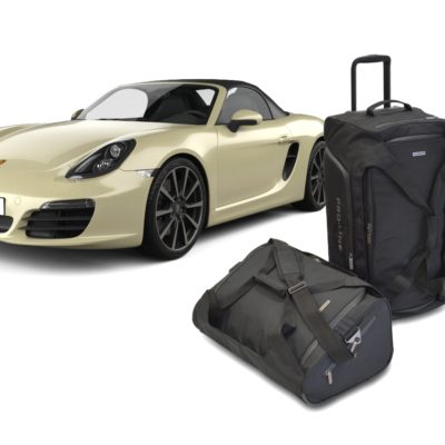 Pack de 2 sacs de voyage sur-mesure pour Porsche Boxster (981) (de 2012 à 2016) - Gamme Pro.Line