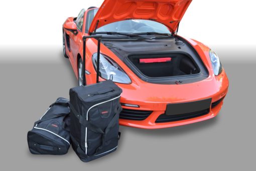 Pack de 2 sacs de voyage sur-mesure pour Porsche 718 Cayman (982) (depuis 2016) - Gamme Classique