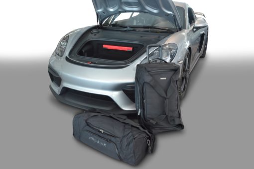 Pack de 2 sacs de voyage sur-mesure pour Porsche 718 Cayman (982) (depuis 2016) - Gamme Pro.Line