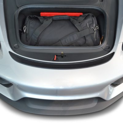 Pack de 2 sacs de voyage sur-mesure pour Porsche 718 Cayman (982) (depuis 2016) - Gamme Pro.Line