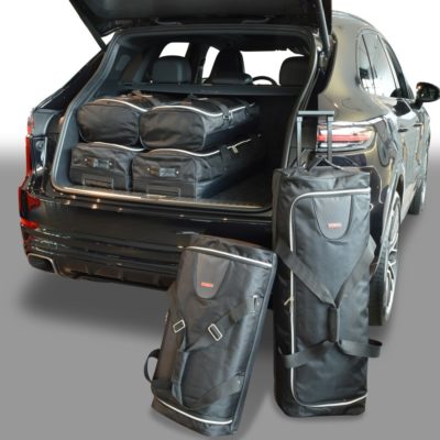 Pack de 6 sacs de voyage sur-mesure pour Porsche Cayenne III (PO536) (depuis 2017) - Gamme Classique