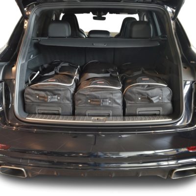 Pack de 6 sacs de voyage sur-mesure pour Porsche Cayenne III (PO536) (depuis 2017) - Gamme Classique