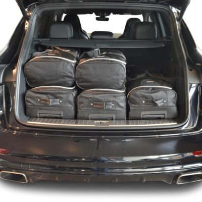 Pack de 6 sacs de voyage sur-mesure pour Porsche Cayenne III (PO536) (depuis 2017) - Gamme Classique