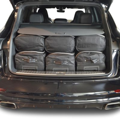 Pack de 6 sacs de voyage sur-mesure pour Porsche Cayenne III (PO536) (depuis 2017) - Gamme Classique