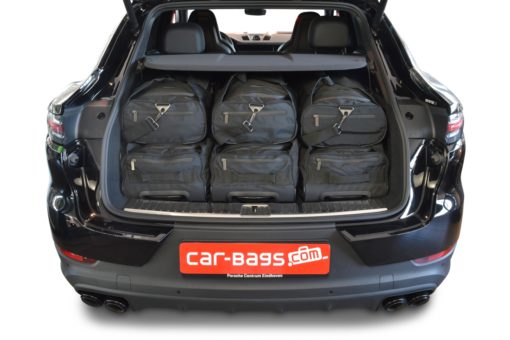 Pack de 6 sacs de voyage sur-mesure pour Porsche Cayenne Coupé (PO536) (depuis 2019) - Gamme Pro.Line