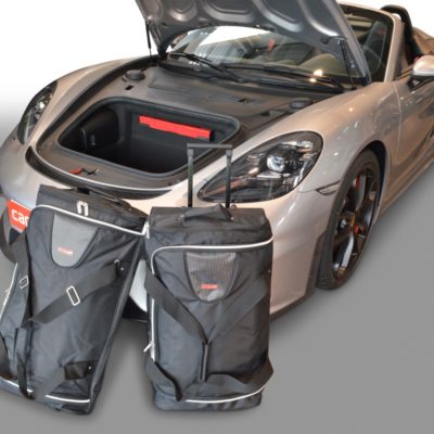 Pack de 2 sacs de voyage sur-mesure pour Porsche 718 Spyder (depuis 2019) - Gamme Classique