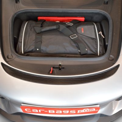 Pack de 2 sacs de voyage sur-mesure pour Porsche 718 Spyder (depuis 2019) - Gamme Classique