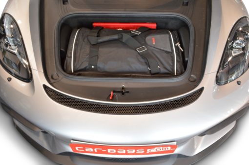 Pack de 2 sacs de voyage sur-mesure pour Porsche 718 Spyder (depuis 2019) - Gamme Classique