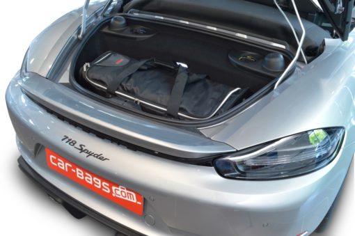 Sac de voyage sur-mesure pour Porsche 718 Spyder (depuis 2019) - Gamme Classique